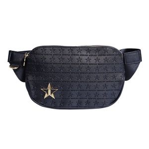 Jeffree Star Black Crossbody Fanny Pack